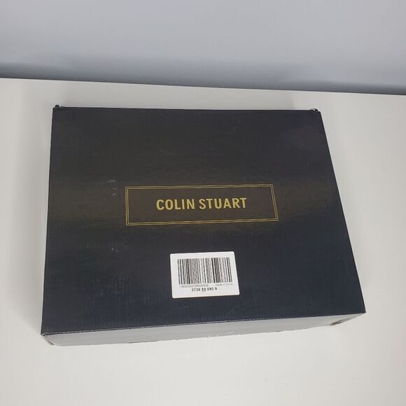 Colin Stuart For Victoria's Secret 9B Booties High Heels Suede Fur Buckle Boots - Picture 10 of 16